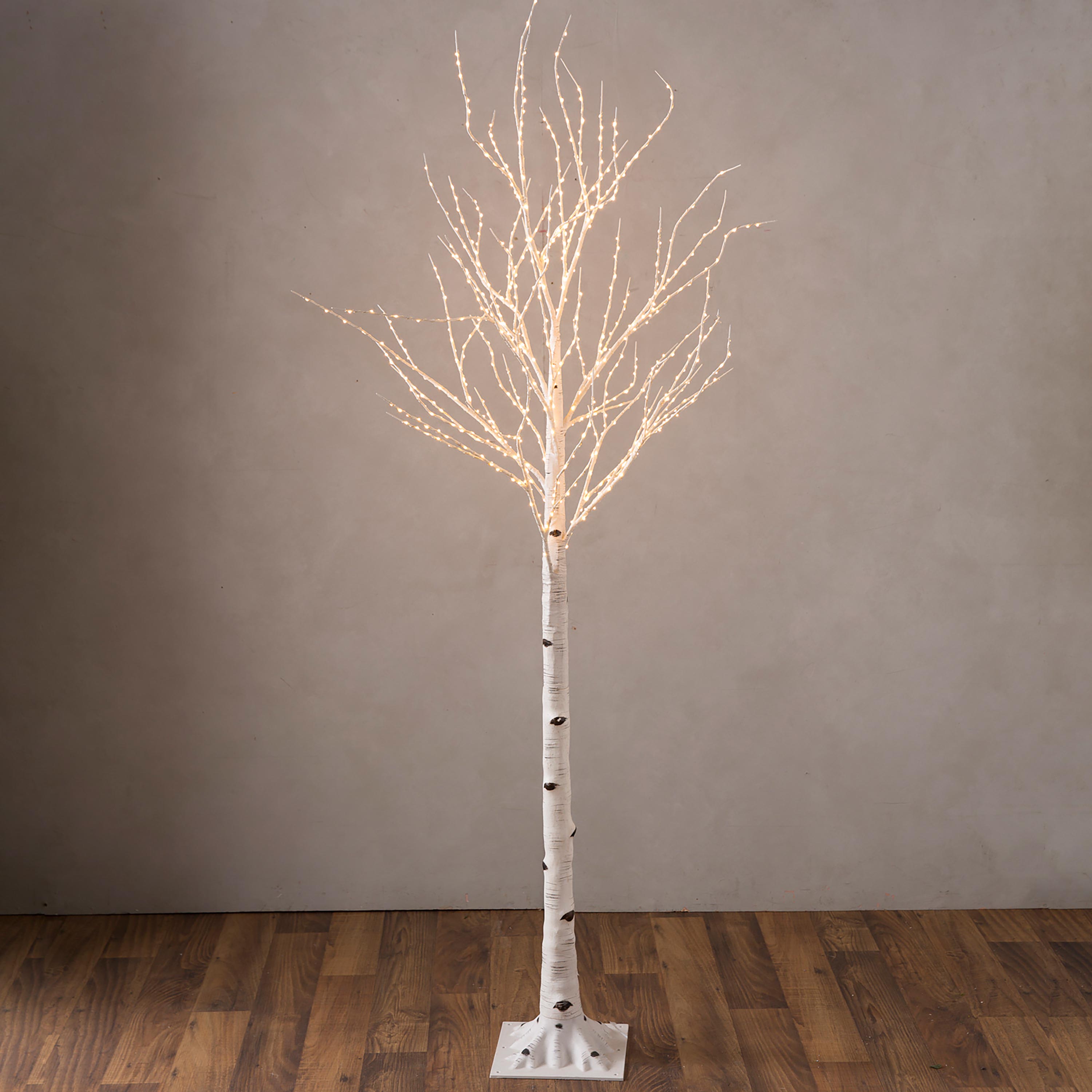 Extra Large Lighted Birch Tree (white)